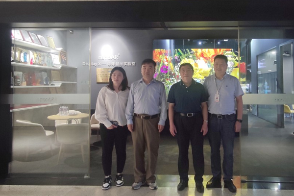 顯示業(yè)資深專家孫政民一行蒞臨我司參觀交流