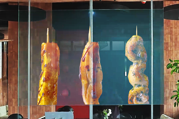 光子芯片透明屏 | 歡樂(lè)海岸nord餐廳