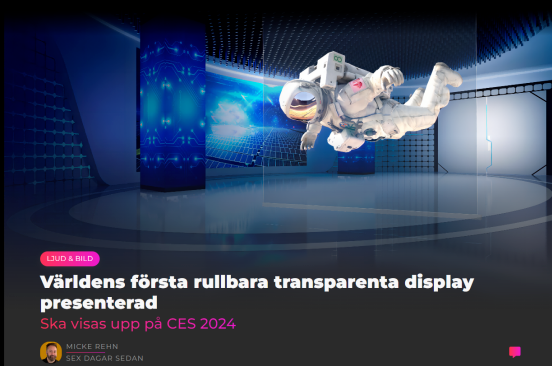 光子晶體科技成功發(fā)布全球首個“可卷曲透明顯示技術”