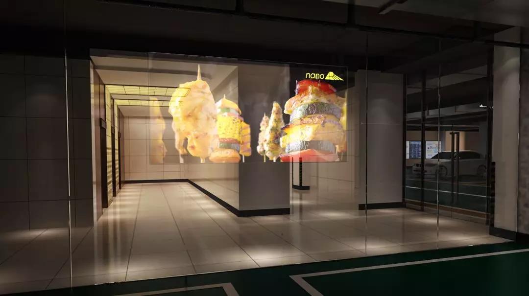 透明屏_商場_地庫_透明顯示屏的應(yīng)用