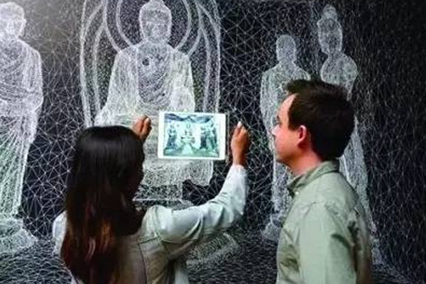AR顯示為博物館展示文物提供了新視覺體驗