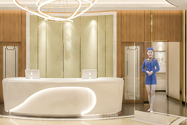 光子迎賓虛擬人