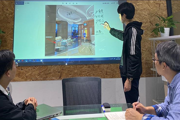 光子抗光手寫幕