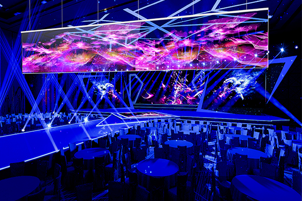 光子芯片透明屏打造酒吧“時尚先鋒”的名片