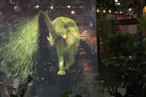 光子晶體科技打造最奇幻的AR虛擬動物園，助力#向往的果園#主題展