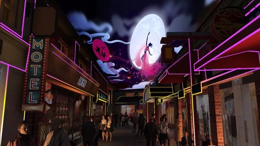 刷爆朋友圈的4D沉浸式特效天幕投影案例賞析